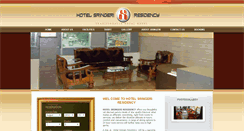 Desktop Screenshot of hotelsringeriresidency.com